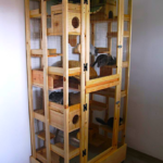 diy ferret cage made from wood