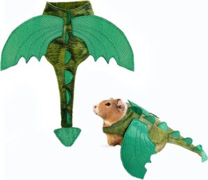 cyeollo Dragon Costume Halloween Outfits for Ferrets-image
