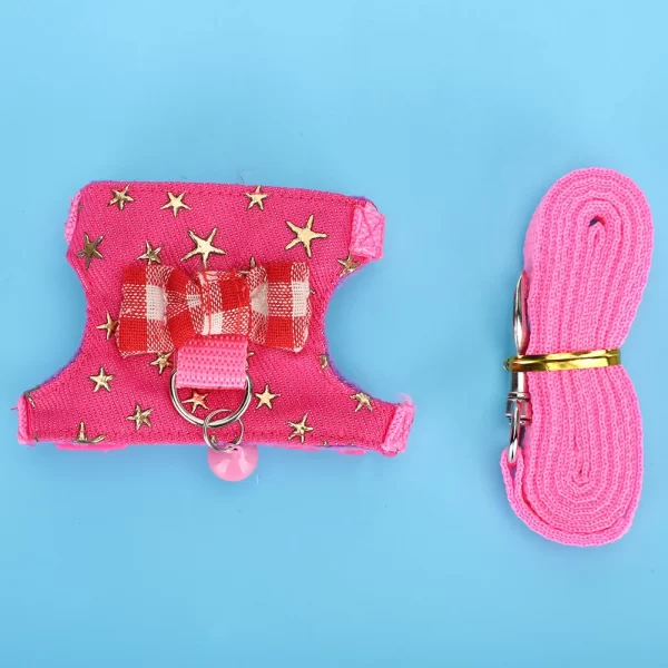 Ferret Bow-knot Harness | Traction Rope Leash With Vest - Image 6
