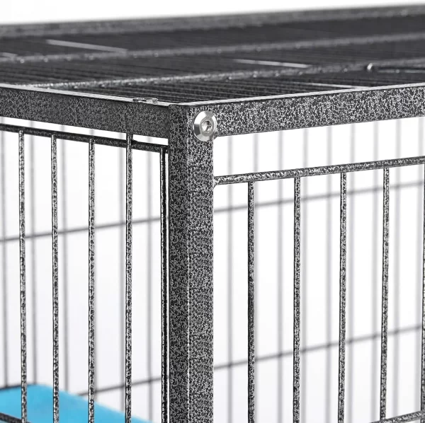 4-Tier 54 Inch Ferret Cage | Double Story Unit On Wheels - Image 3