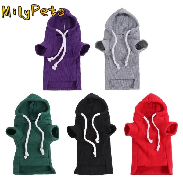 Ferret Hoodie with Drawstring | Soft & Warm Ferret Fleece Coat - Image 11