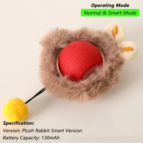 Interactive Ferret Toy | Automatic Rolling Smart Ball - Image 7