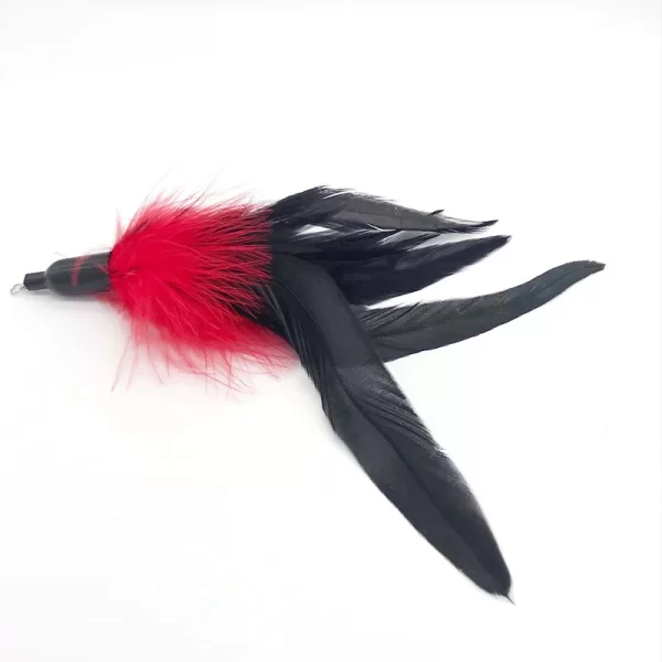 97cm Retractable Interactive Feather Fishing Rod for Ferrets - Image 7