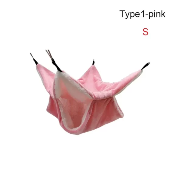 Warm Plush Ferret Hammock | Double-layer Hanging Nest - Image 16