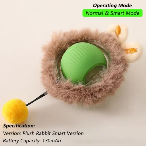 Interactive Ferret Toy | Automatic Rolling Smart Ball - Image 11
