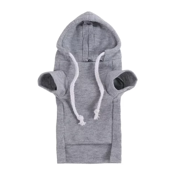Ferret Hoodie with Drawstring | Soft & Warm Ferret Fleece Coat - Image 5