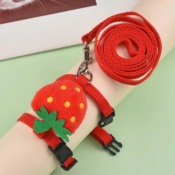 Ferret Harness and Leash Set | Adjustable Pet Lead Leash for Small Animals - Image 2