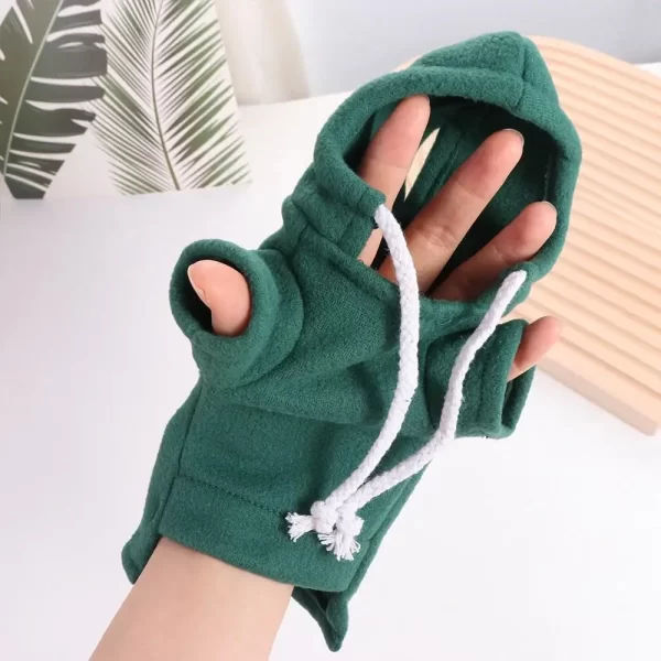 Ferret Hoodie with Drawstring | Soft & Warm Ferret Fleece Coat - Image 4