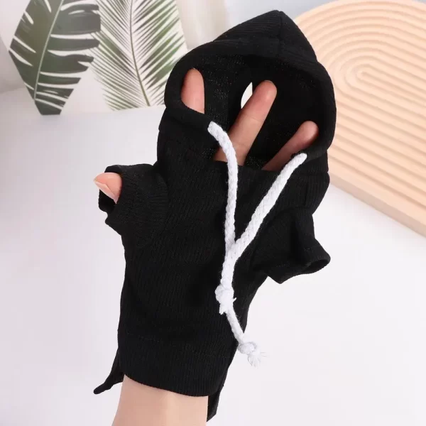 Ferret Hoodie with Drawstring | Soft & Warm Ferret Fleece Coat - Image 15