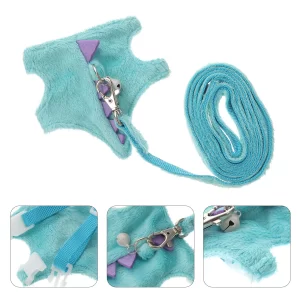 Adjustable Lightweight Ferret Harness | Cartoon Dragon Ferret Leash
