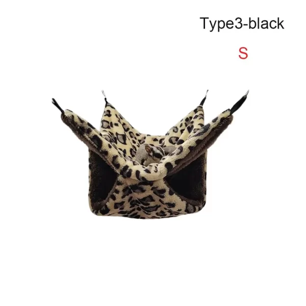 Warm Plush Ferret Hammock | Double-layer Hanging Nest - Image 14