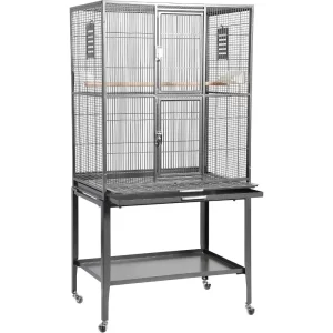 Brisbane Cage (Black) - Large Spacious Durable Metal Ferret Cage