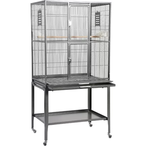 Brisbane Cage (Black) - Large Spacious Durable Metal Ferret Cage