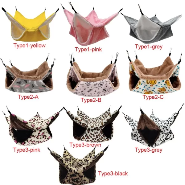 cheap warm double layer ferret hammocks