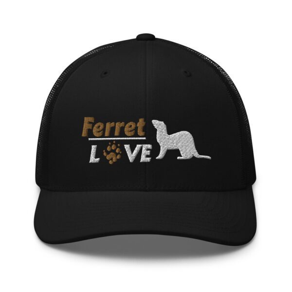 ferret love cap black